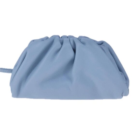 BOTTEGA VENETA The Pouch Leather Light Blue Auth 106740V - Picture 4 of 16